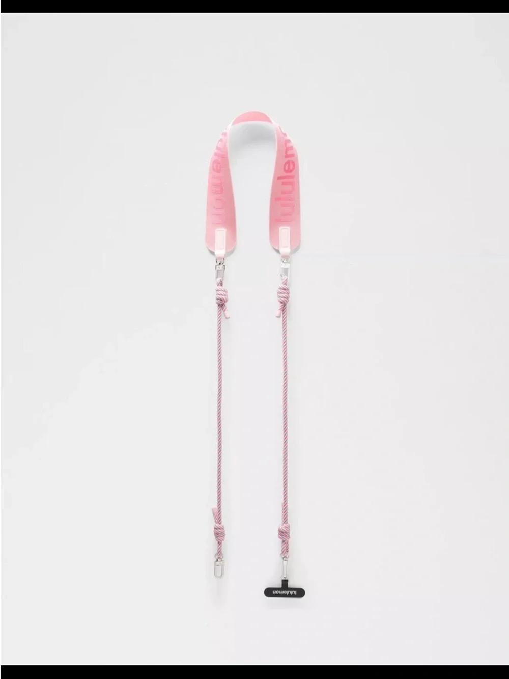 lululemon athletica branded pink